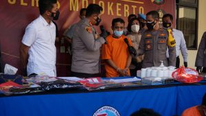 Polres Mojokerto Gagalkan Pengiriman Sabu Senilai Rp 600 Juta Dari Aceh