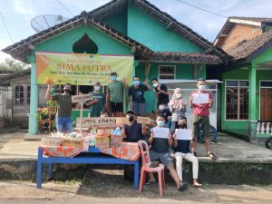 Mengabdi Dengan Aksi, Bergerak Dengan Hati, Karang Taruna Dusun Klepu Gelar Stand Donasi