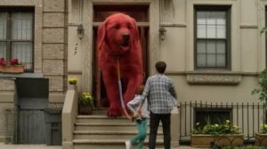 Trailer Film Clifford The Big Red Dog Diiringi Lagu BTS Dynamite