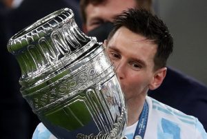 Lionel Messi Merasa Lega dan Bahagia Mendapatkan Gelar Juara Bersama Argentina