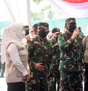 Panglima TNI Puji Cakupan Tracing Pemkab Mojokerto