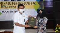 Pemkab Mojokerto Raih Penghargaan WTP 2020 dari Kemenkeu RI
