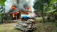 Gegara Lupa Matikan Kompor, Rumah di Sitiarjo Ludes Terbakar