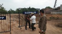 Nihil Izin, Satpol PP Hentikan Aktivitas Pengurukan Pembangunan Perumahan Elit
