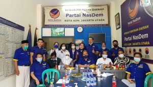 KPU Jakarta Utara Edukasi Kesiapan Pemilu 2024 ke Partai NasDem