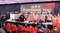 81% Kasus Kriminalitas Berhasil Diungkap Polresta Malang Kota Selama Tahun 2021