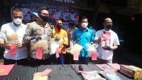 Satnarkoba Polresta Malang Kota Bersama BNN Kota Malang Tangkap Kurir Narkoba Dengan BB 9,2 Kilogram Narkotika