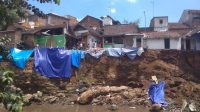 Longsor di Muharto, 3 Rumah Rusak Berat dan 3 Rumah Lainnya Kehilangan Akses Jalan