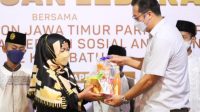 Semarak Ramadhan 2022, Laskar Foundation Jawa Timur Park Group Bagikan 1500 Bingkisan