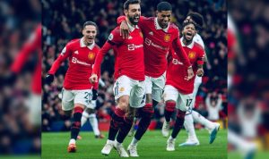Bermain Dengan 10 Pemain, Manchester United Sukses Menumbangkan Crystal Palace