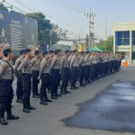 80 Personel Polresta Malang Kota Perkuat Pengamanan Pilkades Serentak Di Kabupaten Bangkalan