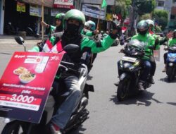 Meriah!! Ratusan Mitra Driver Gojek di Malang ikut serta Peringatan HUT Kemerdekaan RI ke-78