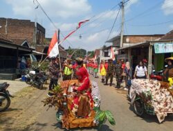 Kirab Budaya Dusun Tulus Ayu Wagir Kabupaten Malang,Spontanitas Tapi Meriah