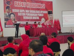 Rakor Bedah Dapil, PDI Perjuangan Kota Mojokerto Target Menang Pemilu 2024