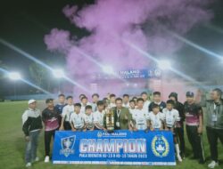 Askab PSSI Kabupaten Malang, Turnamen Piala Suratin U-13 dan U-15 Sukses Digelar