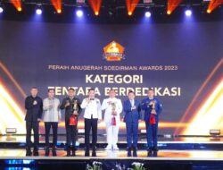 Dandenpal 2 Kostrad Raih Penghargaan Dalam Soedirman Award 2023 kategori Tentara Berdedikasi