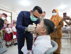 Capaian Sub PIN Polio Kota Mojokerto Tertinggi Se-Jatim