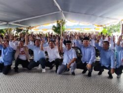Ribuan Gen Z dan Milenial Mojokerto Pemuda Majapahit Ikrar Dukung Prabowo-Gibran