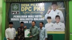 Resmi Sebagai Bacalon Walikota Malang dari PKB: Supandi, 3 program saya akan membawa perubahan di kota Malang 