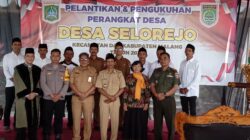 Pelantikan Perangkat Desa Selorejo Kecamatan Dau Kabupaten Malang Tahun 2024