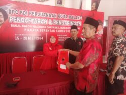 DPC PDI Perjuangan Kota Malang Menerima Pendaftar M.Karis Dan H Imam Supandi Sebagai Bacawalikota Malang