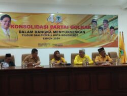 DPD Golkar Kota Mojokerto Deklarasi Ning Ita Calon Walikota Mojokerto 2024-2029