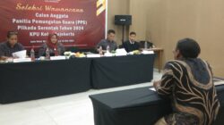 Tes Wawancara calon PPS, KPU Kota Mojokerto Tekankan Kesanggupan jadi Petugas Demokrasi