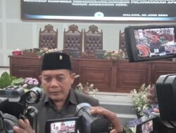 Ketua DPRD Kota Malang:19 Rekomendasi dari Banggar Merupakan Penilaian Pencapaian Pembangunan