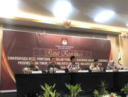 KPU Kota Mojokerto Gelar Rapat Sinkronisasi Pemetaan Pilkada Serentak 2024