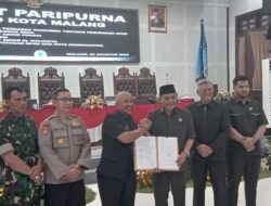 DPRD Kota Malang : Ranperda APBD Tahun 2024 Disahkan