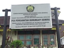 Alat Pantau Aktivitas Gunung Semeru Raib Digasak Maling