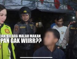 Tegur Warga Sedang Makan Saat Razia, Polwan di Surabaya Dirujak Netizen