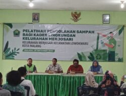 DLH: Pelatihan Pengolahan Sampah Bagi Kader Lingkungan Kelurahan Merjosari